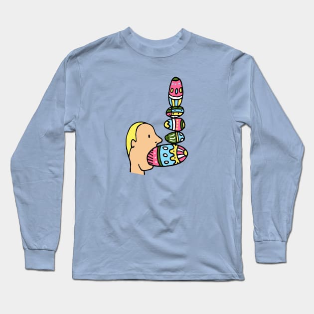 Easter Long Sleeve T-Shirt by AdrianaStore